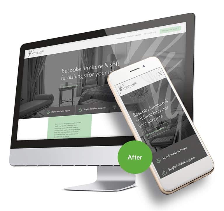 after web design in ramsgate victoria gayle
