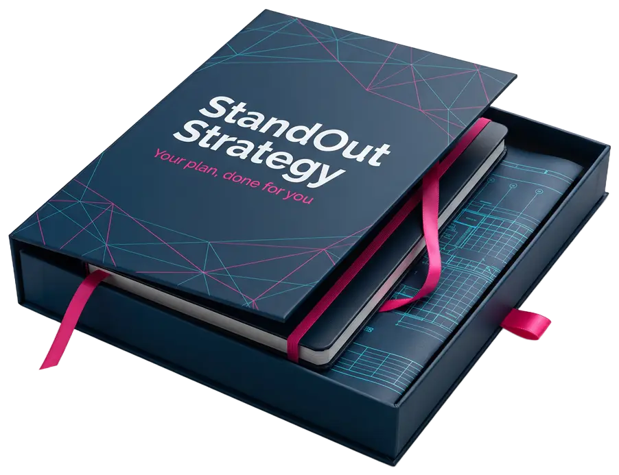 StandOut Strategy presented as a boxed product
